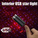 USB Car Interior Roof Atmosphere Starry Sky Lamp Star Projector Light LED Z3H2