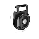 USB Keychain Flashlight Emergency Camping Hiking Work Light Corkscrew (A)