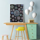5D DIY Special Shaped Diamond Painting Snowflake Cross Stitch Craft Kit Wall Art