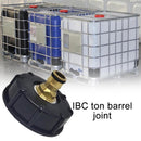 Garden Irrigation Valve 4/6" Male to Female Thread Hose Extend Bucket IBC F6Q0