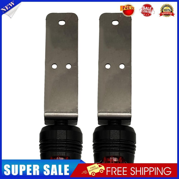 4pcs Electric Scooter Taillight for M365 1S Rear Tail Warning Lamp (Black)