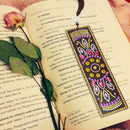 DIY Special Shaped Diamond Painting Creative Leather Tassel Bookmark Crafts