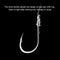 500pcs Fishing Hooks Set Sharp Barbed Fishhooks Rock Fishing Accessories