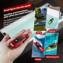 Mini RC Boat Set 2.4GHz Remote Control Watercraft Play Toys Random Color
