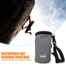 Rock Climbing Chalk Bag Magnesium Powder Storage Pocket Climbing Equipment Grey