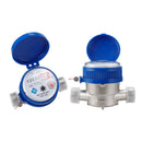 Mechanical Rotary Wing E-Type Cold Smart Water Meter with Copper Fittings Newly