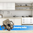 Stainless Steel Damper Buffer Closer Drawer Door Stopper Furniture Hardware Tool