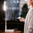 360°Fold Wireless Dimmable Selfie Fill Light Lamp Phone Holder Makeup F4R8