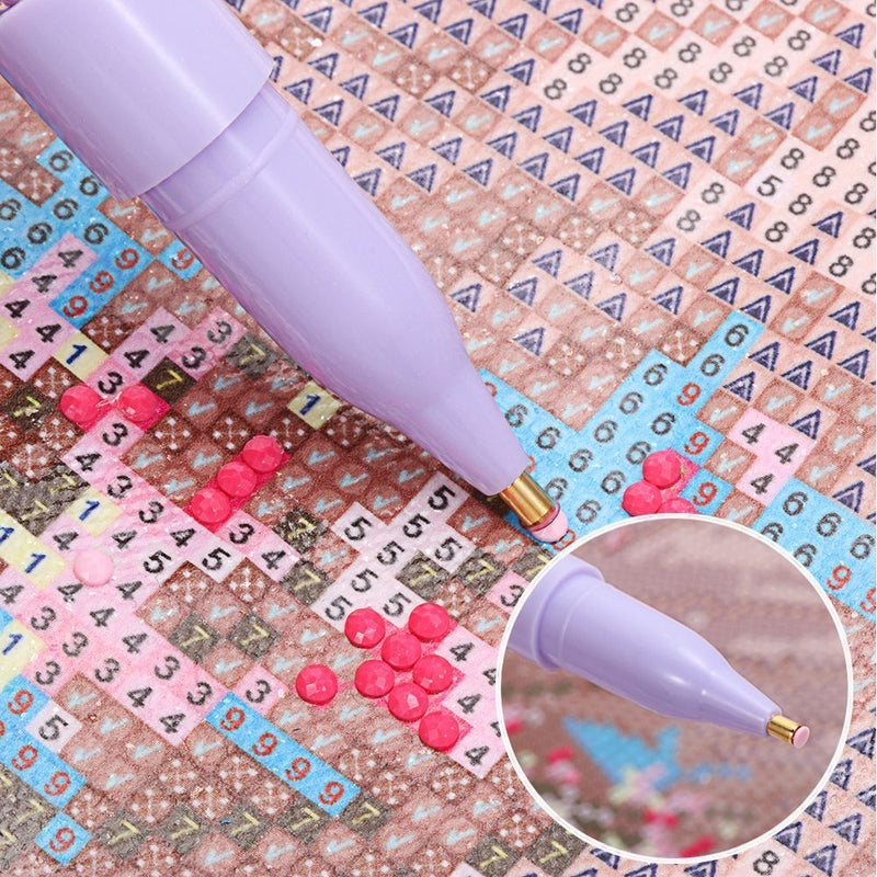 DIY Crafts Cross Stitch Crystal Pens Point Drill Pen 5D Diamond Painting