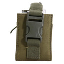 Outdoor Molle Radio Walkie Talkie Holder Bag Magazine Pouch Pocket(Green)