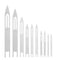 10pc Netting Needle Shuttle Weaving Loom For Fishing Net Trawl Tool V8L0 H1B3