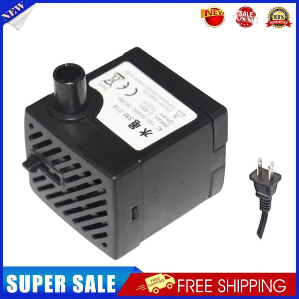 150L/H Submersible Ultra-quiet Water Fountain Pump for Fish Tank Pond (US)