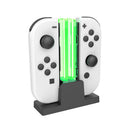 2 in 1 Game Controller Fast Charging Dock for NS OLED Charger Stand (Black)