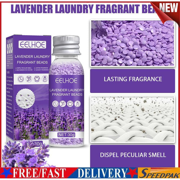 Lavender Laundry Scent Beads Clothing Washing Machine Diffuser Detergent Perfume