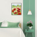 Partial Cross Stitch Artwork 14CT Printed Spring Needlework Home Ornament