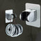 Bathroom Wall Mounted Shower Head Handset Holder Suction Adjustable Bracke E6B4