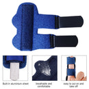 Finger Brace Support Hand Splint Fix Protector for Arthritis Joint (Blue) Newly