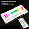 COOLMOON 4Pin PWM 5V 3Pin ARGB Cooling Fan RGB Intelligent Remote Controller