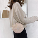Small Chain Shoulder Crossbody Bags Women Sequin Shell Messenger Phone Handbags