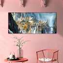 Castle Mountain Oil Paint By Numbers Kits DIY Handpainted on Canvas Wall Cr