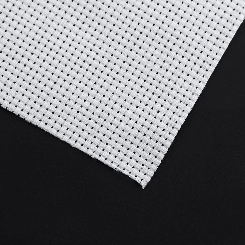 2Pcs 11CT Cross Stitch Fabric Aida Cloth Craft Sewing Embroidery