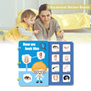 Montessori Baby Quiet Busy Board Toys Early Learning Knowledge Developing T