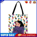 Shy girl Printed Shoulder Shopping Bag Casual Large Tote Handbag (40*40cm)