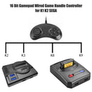 16 Bit Gamepad Wired Game Handle Controller Joystick Game Console for K1 K2