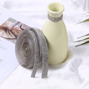 Rhinestone Tape - 2 Rolls Self Adhesive Rhinestone Stripes DIY Event Clothing Decor