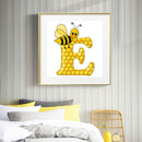 5D Diamond Painting Kit DIY Bee Round Drill Mosaic(B3552)