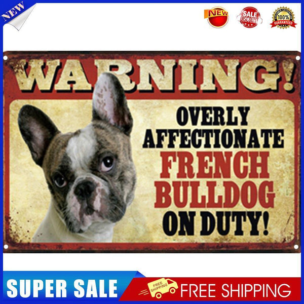 Warning Retro Metal Plate Tin Sign Plaque Poster for Bar Club Cafe Decor