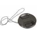 1* 72mm Front Lens Cap Hood Cover Snap on For Camera Accessories Strip Len B3W2