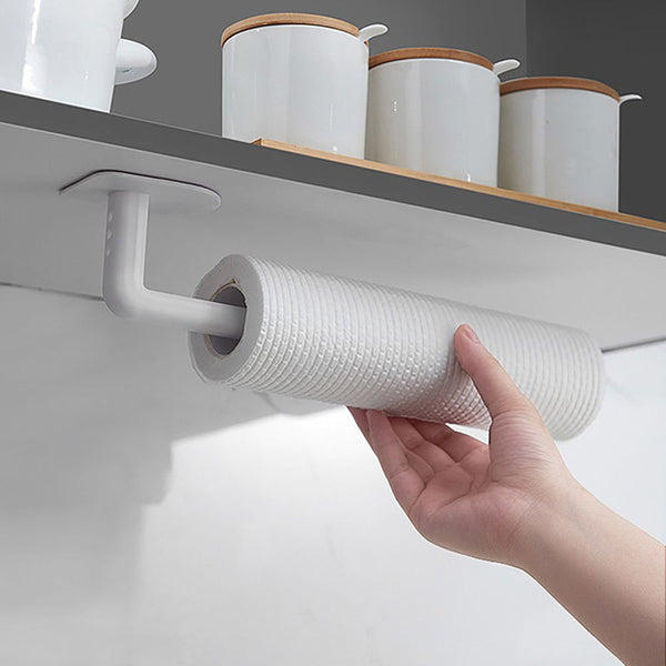 Dishcloth Self-adhesive Organizer Tissue Rack Storage Racks Towel Holder Hooks
