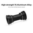 Aluminum Alloy MTB Bike BB Bottom Bracket Center Shaft Cycling Parts Accessories