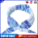 #A Pets Cooling Ice Collar Summer Soft Ice Scarf for Small Medium Large Dogs