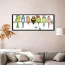 14CT Stamped Cross Stitch Kits DIY Happy Printed Needlework Decor (K765) Newly