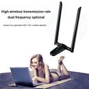 USB WiFi Receiver Dongle 1200M RTL8812AU 2.4+5.8GHz Dual Band Wireless Adapter