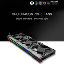PC Case Cooling Fan 5V 3Pin Computer Ventilador ARGB 3 Fans Heatsink Radiator