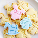 Tool Plunger Cake Decor Cookie Cutter Fondant Baby Biscuit Mold Pastry Mould