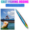 40g Hard Metal Lead Casting Jig Fishing Lure Jigging Luminous Artificial Baits