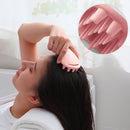 #A Silicone Hair Scalp Massager Brush Massaging Shampoo Brush Bathing Cleaner Ba