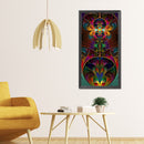 5D DIY Full Drill Square Shape Colorful Pattern Rhinestone Diamond Drawing