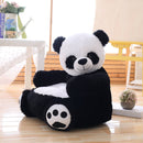 Cute Learning to Sit Baby Sofa Cover Seat Support without Filler (Panda) Newly