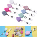 Clip Office Supplies ID Name Card Badge Holder Lanyards Retractable Key Ring