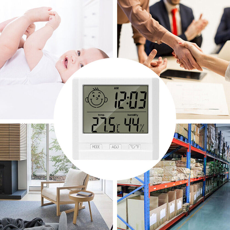 Digital Hygrometer Indoor Thermometer Temperature Humidity Monitor for Home