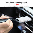 Lightweight Car Cleaning Brush Tool - Double Head Design with Coral Fleece Cover