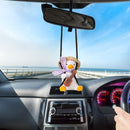 Car Hanging Ornament Car Pendant Decor School Bag Duck Car Pendant Swing Duck