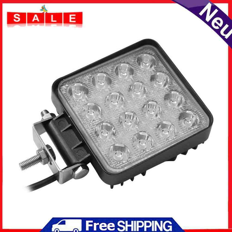 48W Offroad LED Work Light Spot Beam Driving Fog Lamp for Truck Tractor