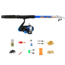Spinning Fishing Rod Combo Portable Fishing Rod Complete Kits for Beginners