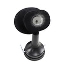 Foam Male Female Head Mold Wigs Glasses Hat Display Holder Stand (Black)
